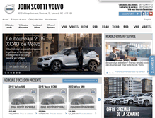 Tablet Screenshot of johnscottivolvo.com