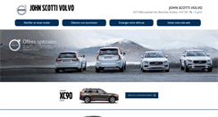 Desktop Screenshot of johnscottivolvo.ca